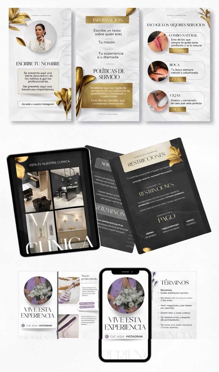 Mockups Catálogo Beauty